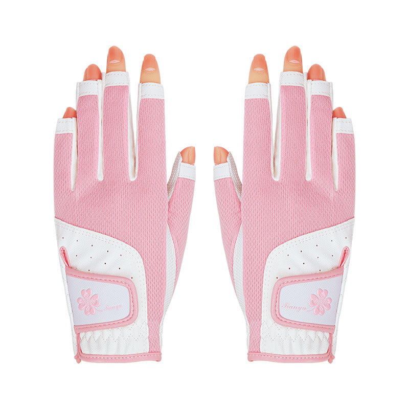 Breathable Non-slip Women's Golf Gloves