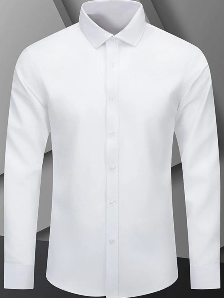 Men's Full Size Button Up Long Sleeve Shirt Plus Size