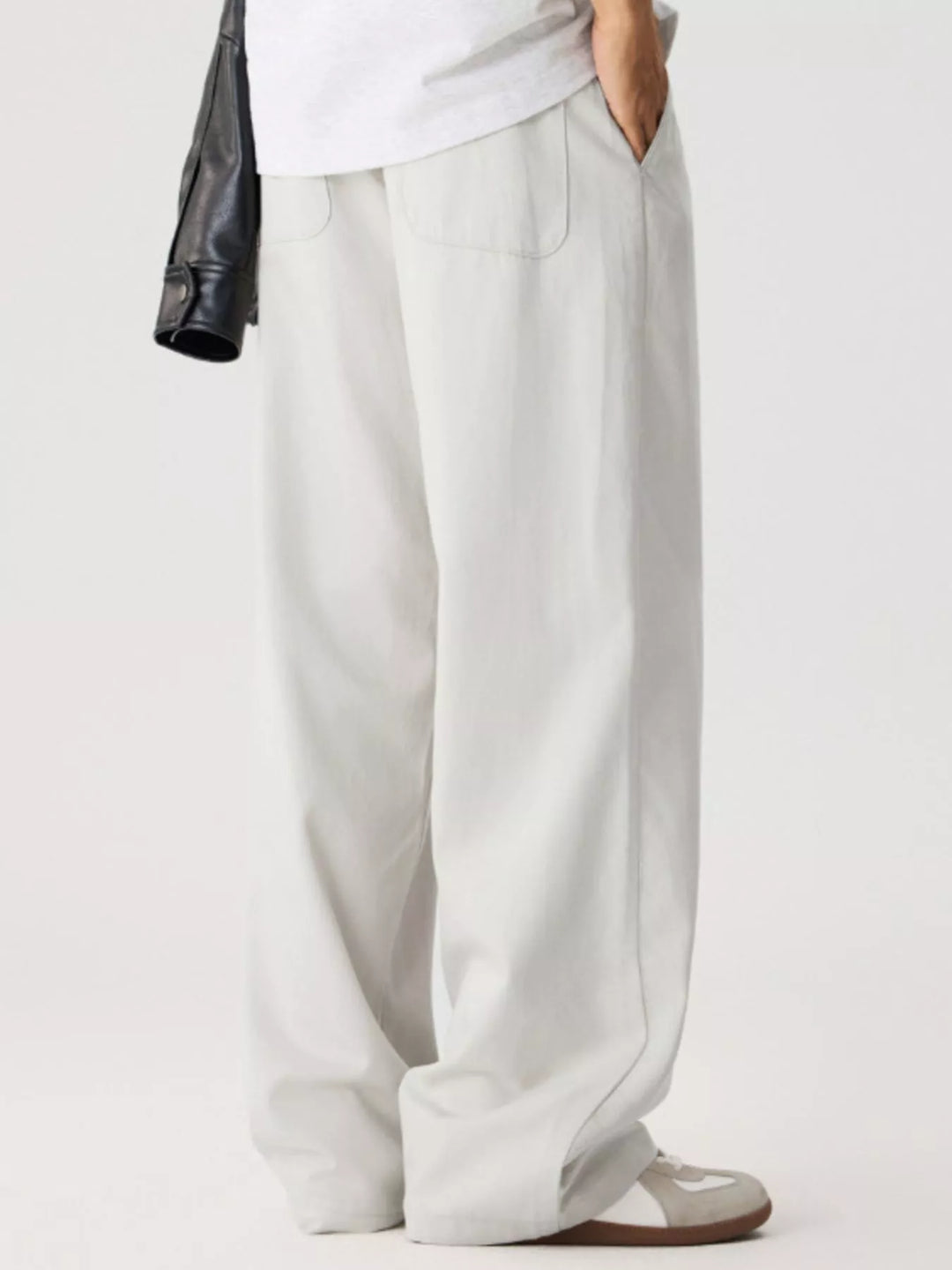 Men's Relaxed Fit Pants with Pockets