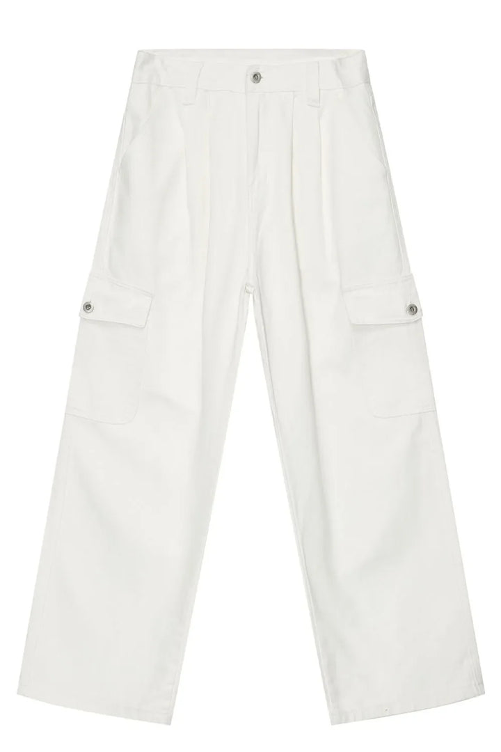 Men's Loose Fit Cargo Jeans