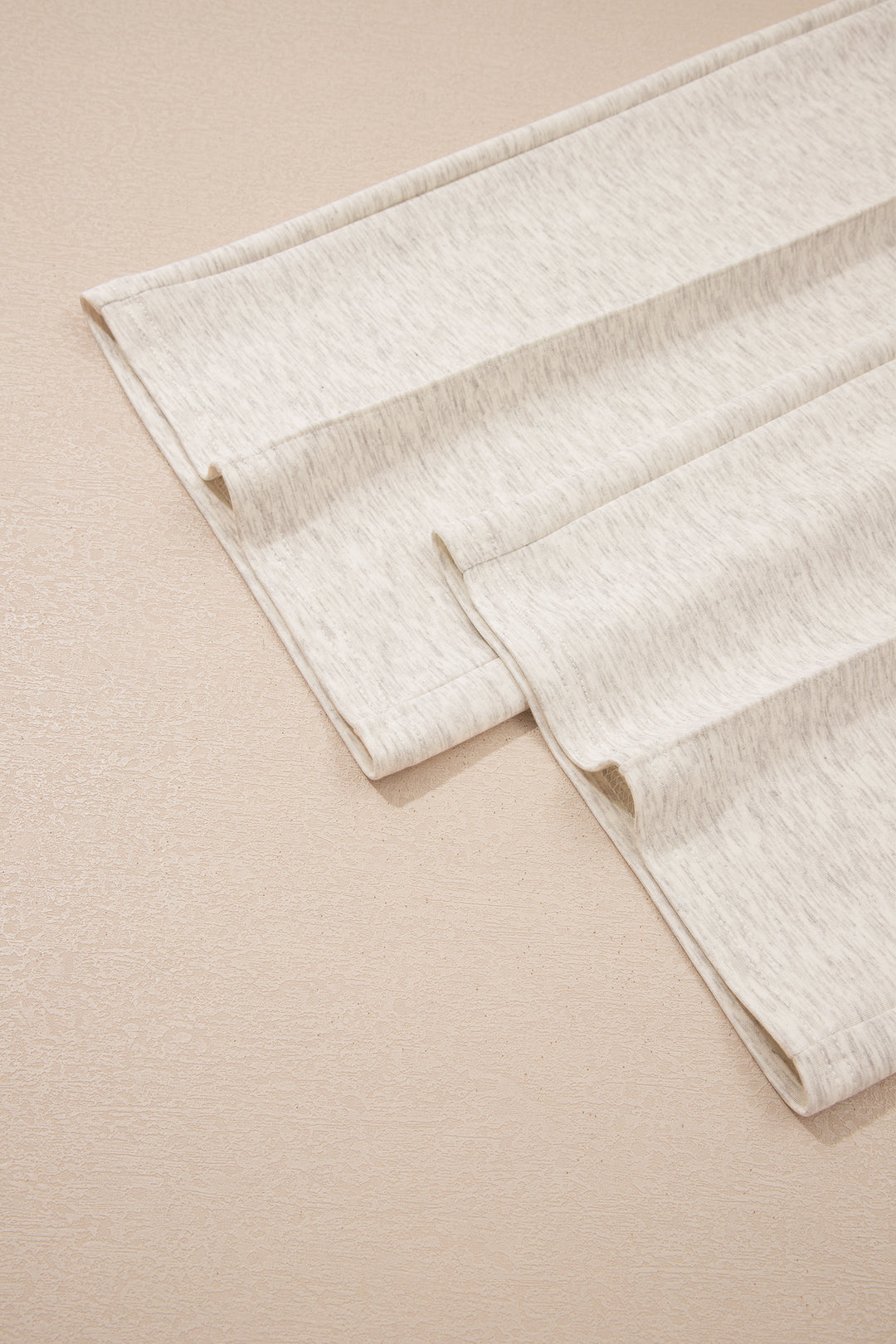 Light Grey Polo Tee Casual Pant Set