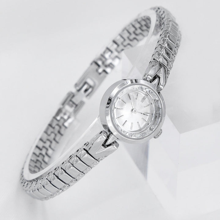 Womens Kaleidoscope Dial Vintage-style Quartz Gold Watch