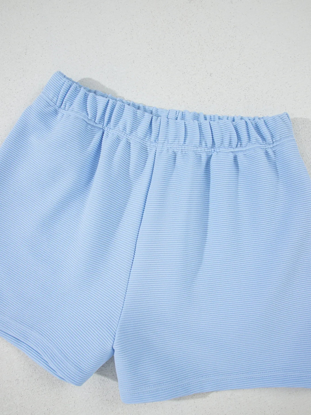 Half Zip Short Sleeve Polo and Shorts Set