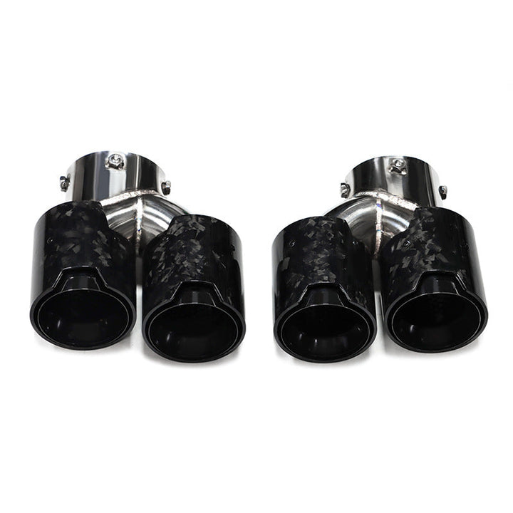 Car Modification Stainless Steel Carbon Fiber Exhaust Pipe