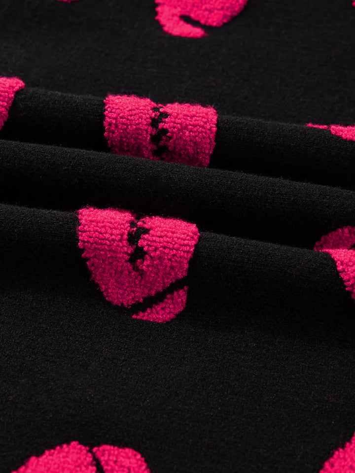 Casual Knit Short Sleeve Sweater