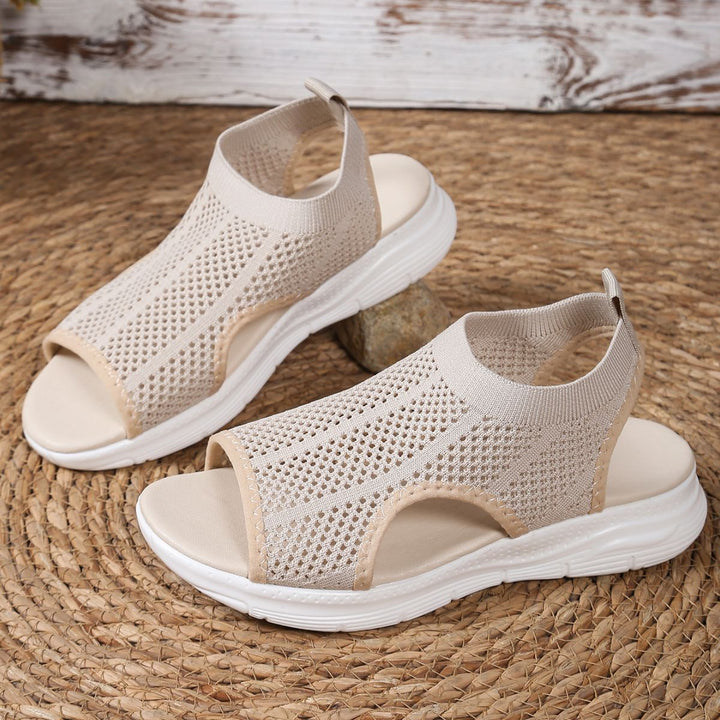 Breathable Mesh Open Toe Sandals