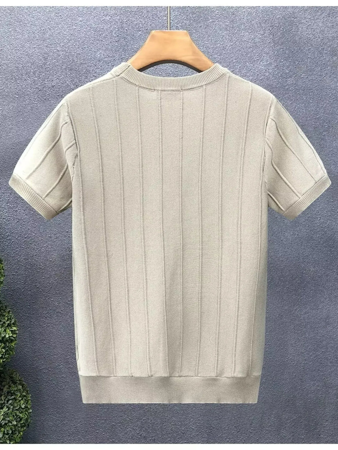 Men's Full Size Round Neck Short Sleeve T-Shirt Plus Size