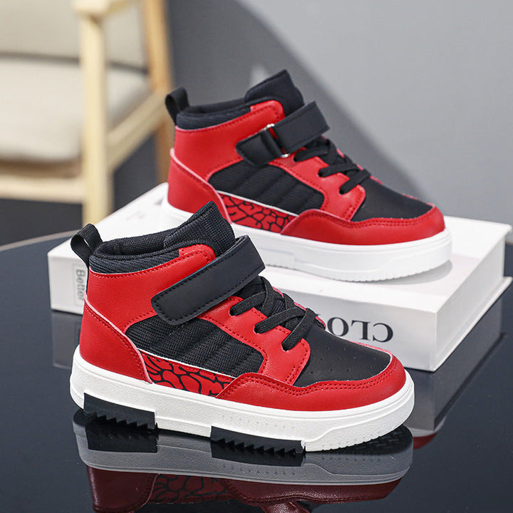Children's Sneakers High-top Boys' Sports Casual Shoes