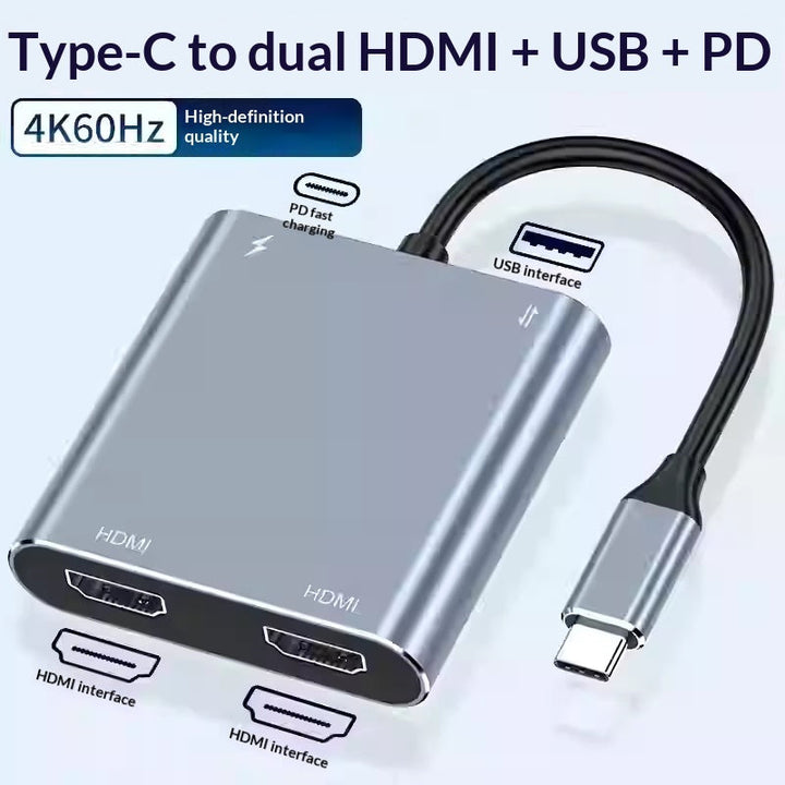 Computer Projector Monitor Screen-mirroring Converter Docking Station