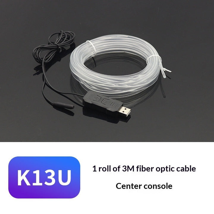 Car Atmosphere Light 64 Color Colorful Optical Fiber Atmosphere Light
