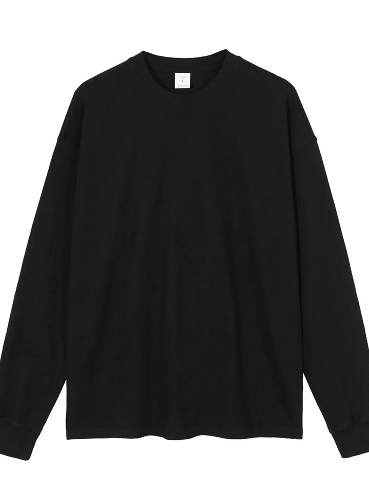 Men's Oversized Long Sleeve Casual T-Shirt