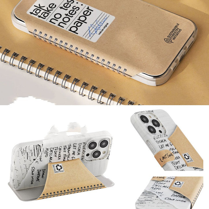 Minimalist Laptop Flip Stand Phone Case