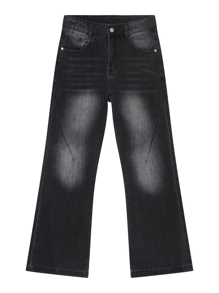 Men's Mid Rise Jeans with Pockets