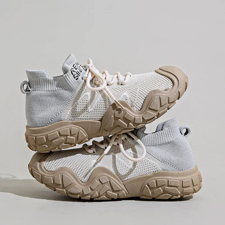 Contrast Mesh Platform Athletic