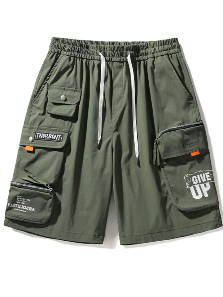 Men's Urban Style Multi-Pocket Cargo Shorts