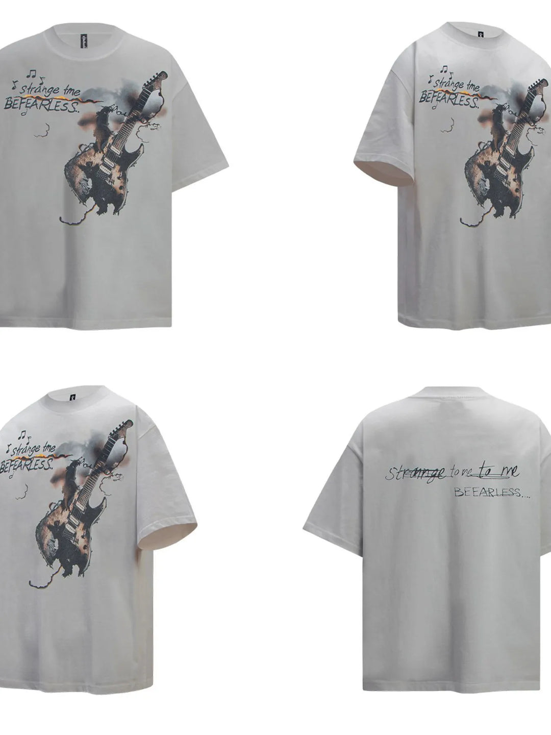 Men's Graphic Round Neck Short Sleeve T-Shirt
