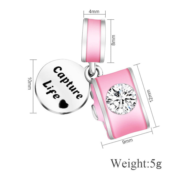 European And American-style Blush-pink Multi-strand Bracelet Couples Crystal Bracelet