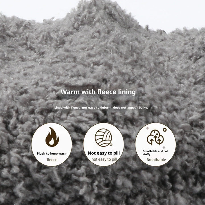 Gloves Outdoor Riding Wind-proof And Cold Protection Fleece-lined Thickened