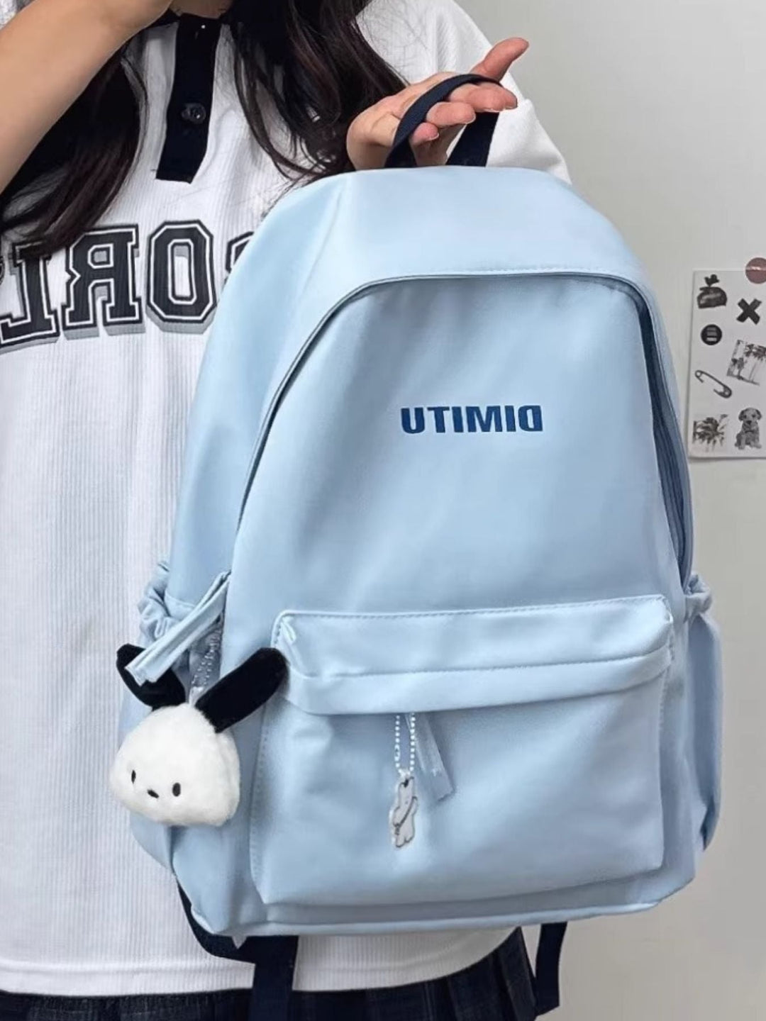 Lightweight Nylon Backpack Bag