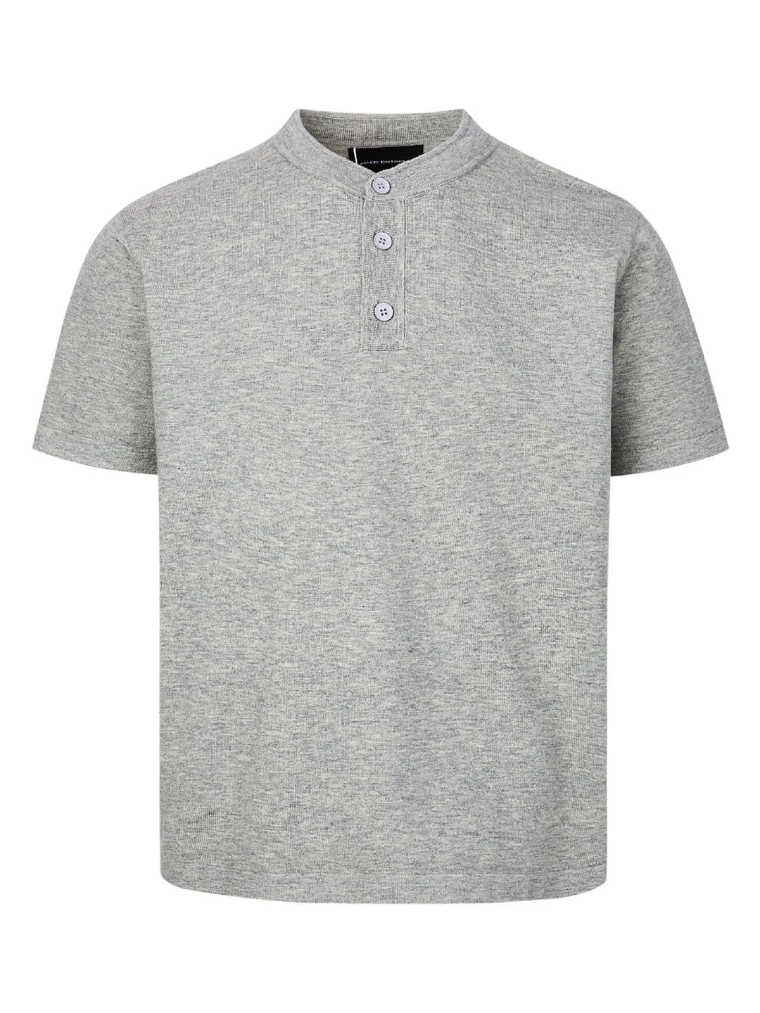 Men's Casual Button Detail Short Sleeve T-Shirt