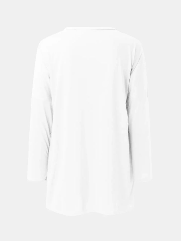 Full Size Round Neck Long Sleeve T-Shirt