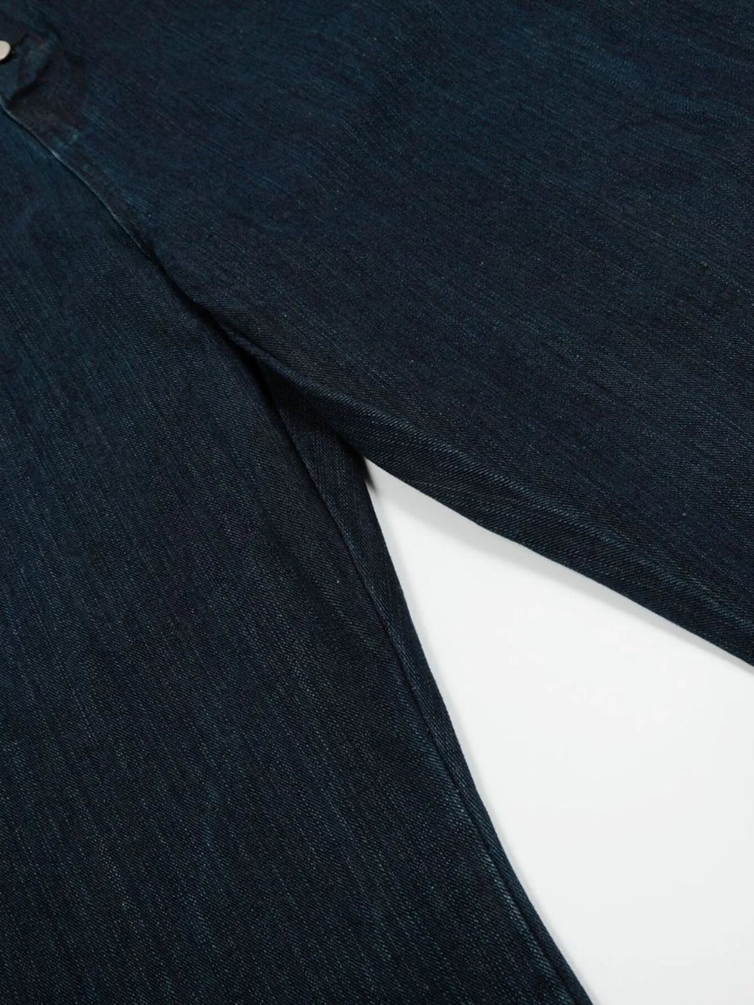 Men's Washed Button Fly Curved Jeans