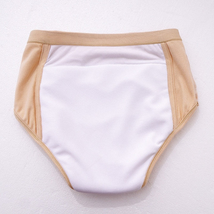 Breathable Washable Cotton Underwear For Mid- To Older-Aged Adults With Mild Incontinence
