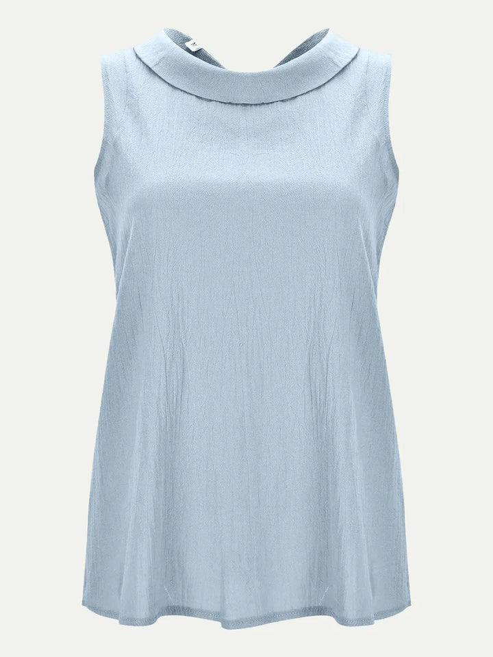 Full Size Round Neck Sleeveless Top