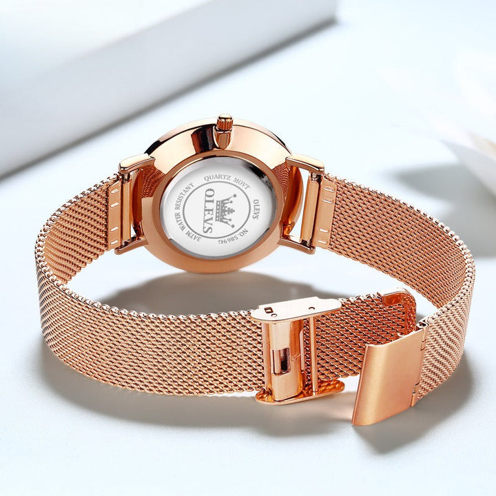 Valentine's Day Thin Men And Women Couple Electronic Quartz Watch