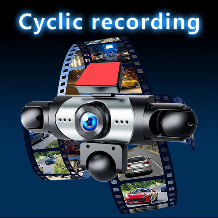 Five Camera Driving Recorder, 1080P High-definition Night Vision, Mobile App For Viewing Videos