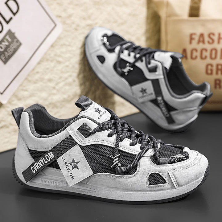 Men's Shoes, 2026 Summer New Arrival, Breathable Mesh Trendy Versatile Casual Sneakers, Youth Running Athletic Agam Dad Shoes
