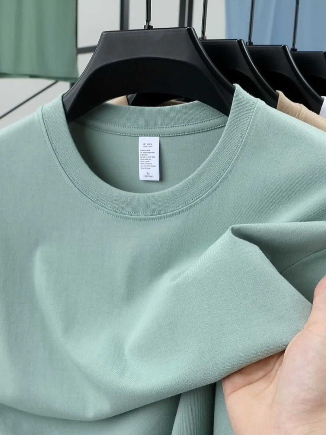 Men's Plus Size Round Neck Short Sleeve T-Shirt