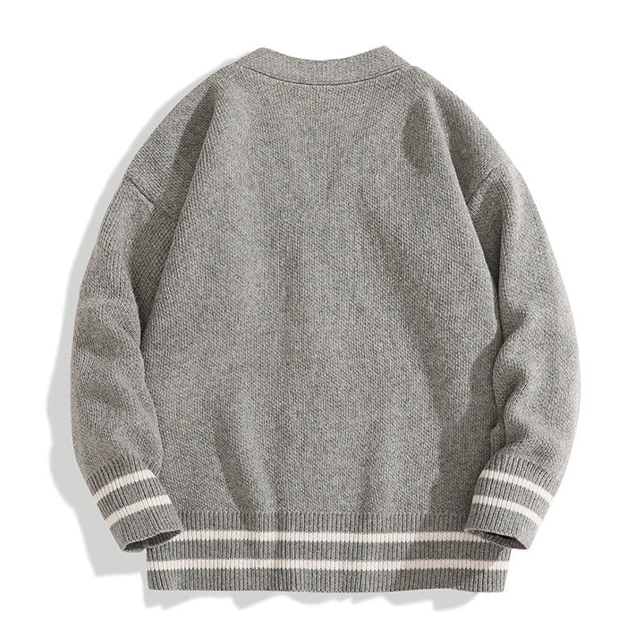 Mens Versatile Sweater Jacket For Teens
