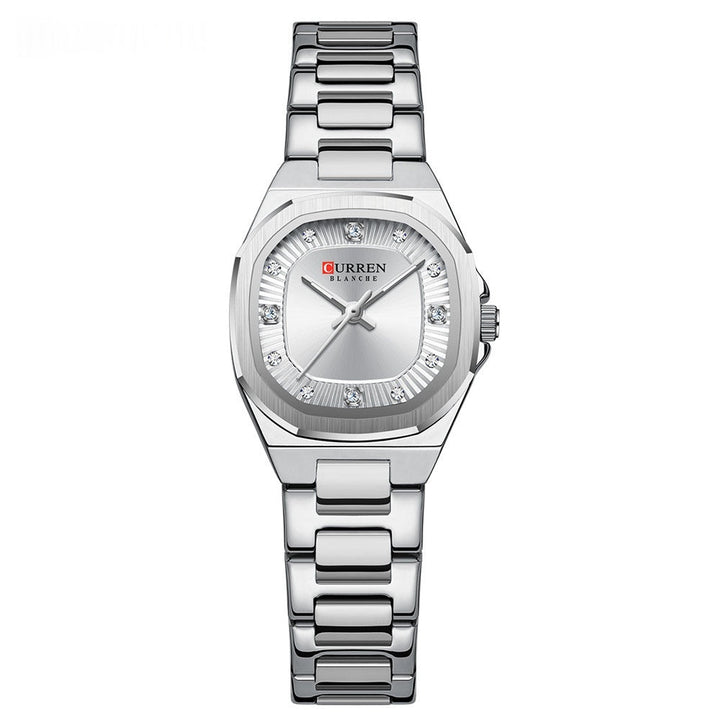 Business-Casual Womens Rhinestone Watch