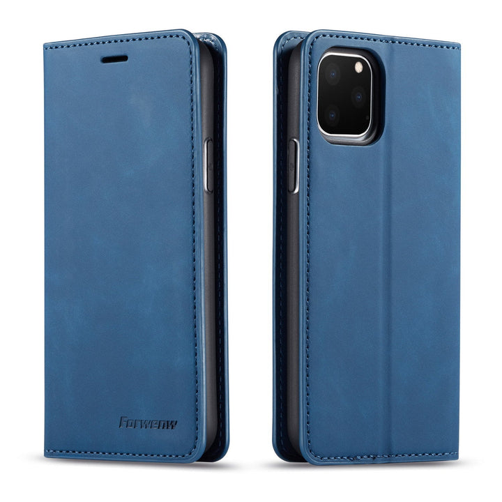 Magnetic Flip Retro Card Wallet Mobile Phone Holster