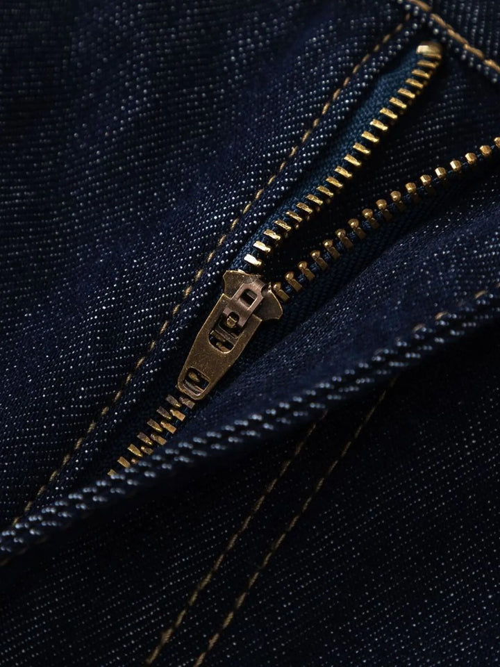 Men's Wide-Leg Denim Shorts