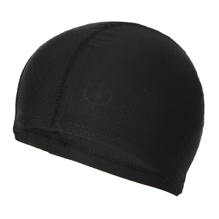 Mens Swim Cap Fabric Design Doesnt Constrict The Head Large Size