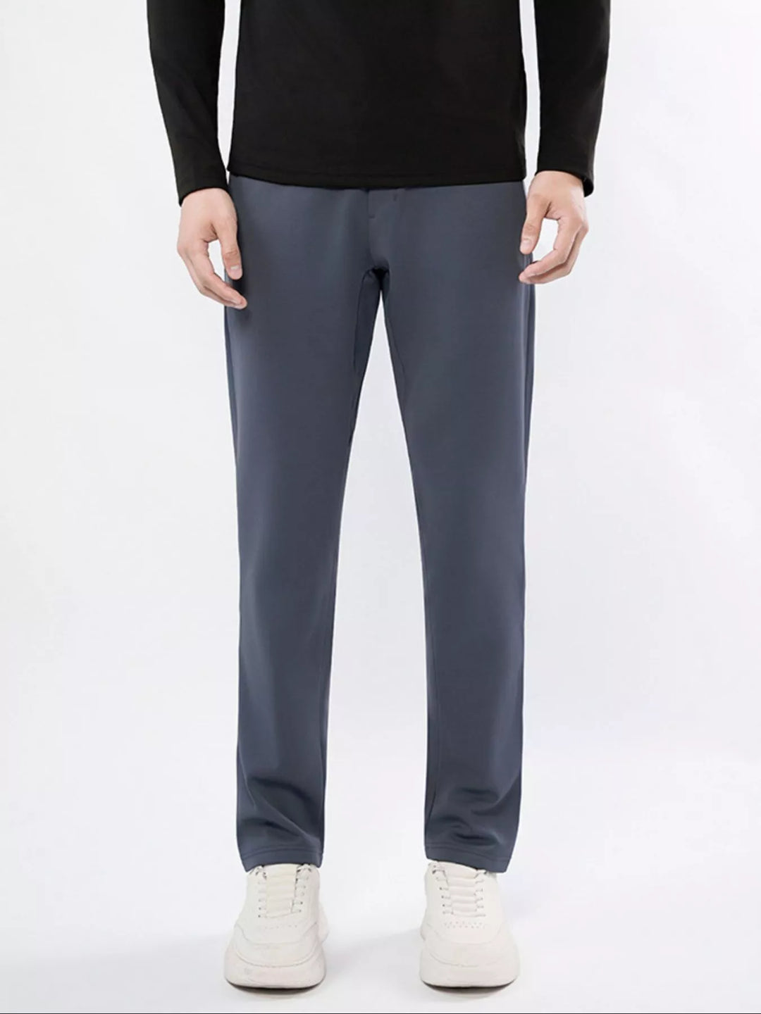 Men's Plus Size Casual Straight-Leg Pants