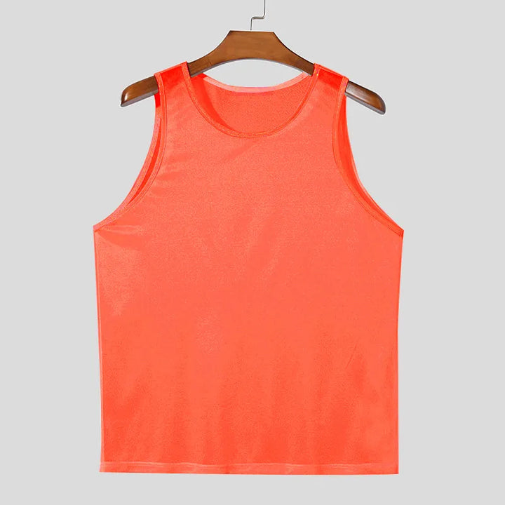 Men's Full Size Round Neck Tank Plus Size