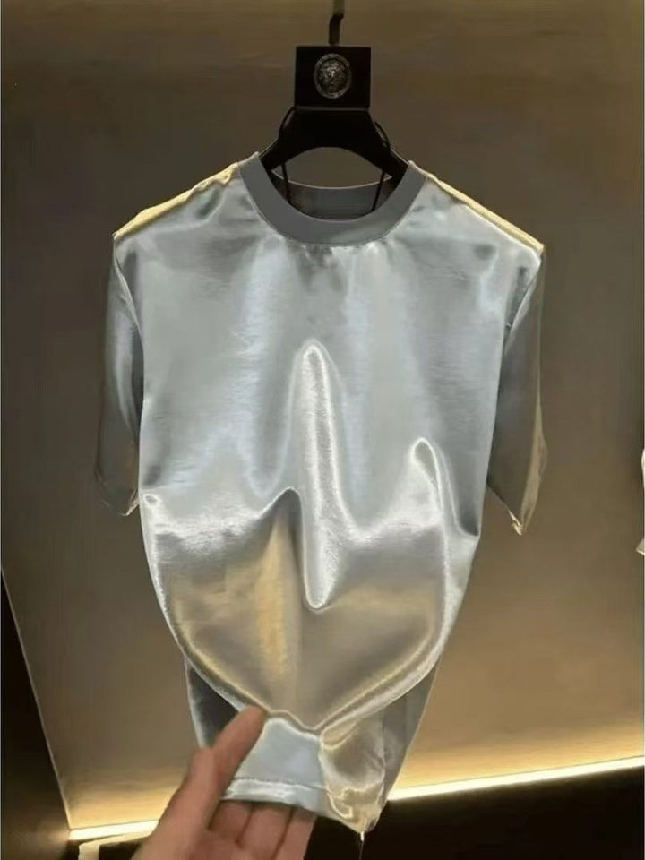 New Round-neck Mens Short-sleeve Casual Fashion Top