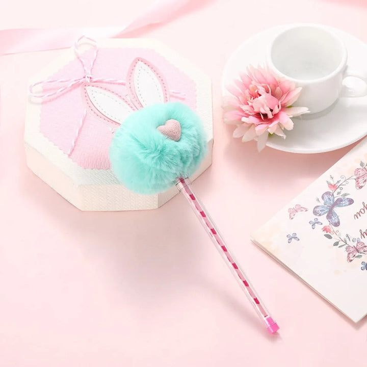 1X Candy Plush Rabbit Gel Pen