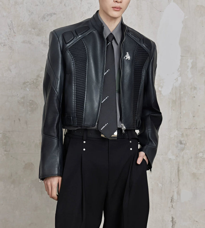 Original Akira Short Biker Leather Jacket
