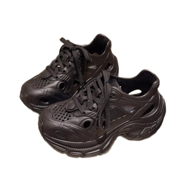 Lace Up Platform Sneakers