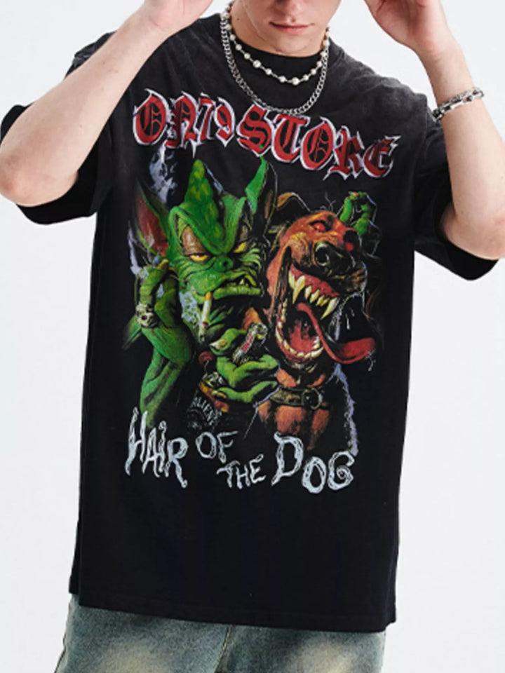 Men's Graphic Round Neck T-Shirt