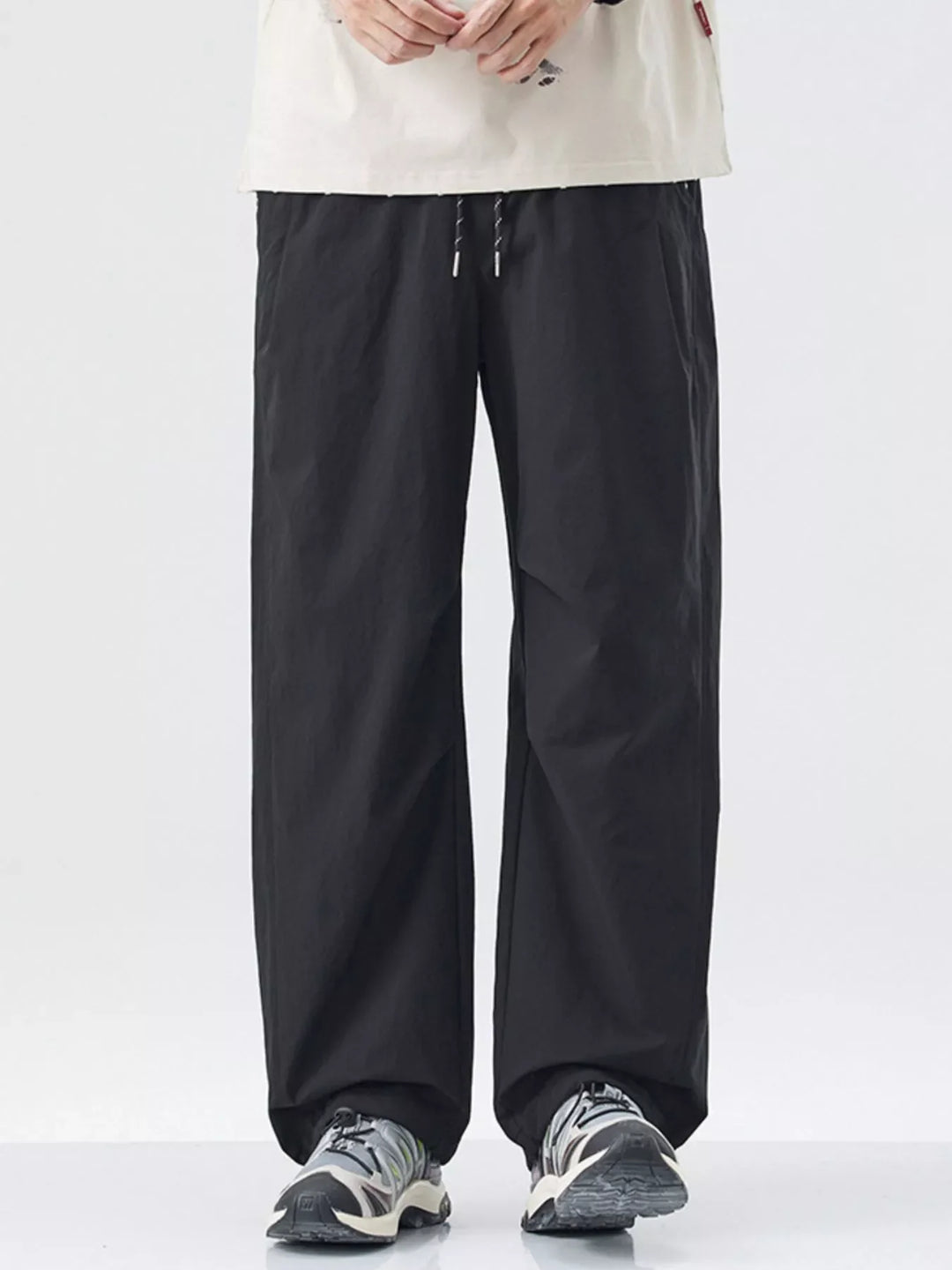 Men's Loose Fit Drawstring Cargo Pants