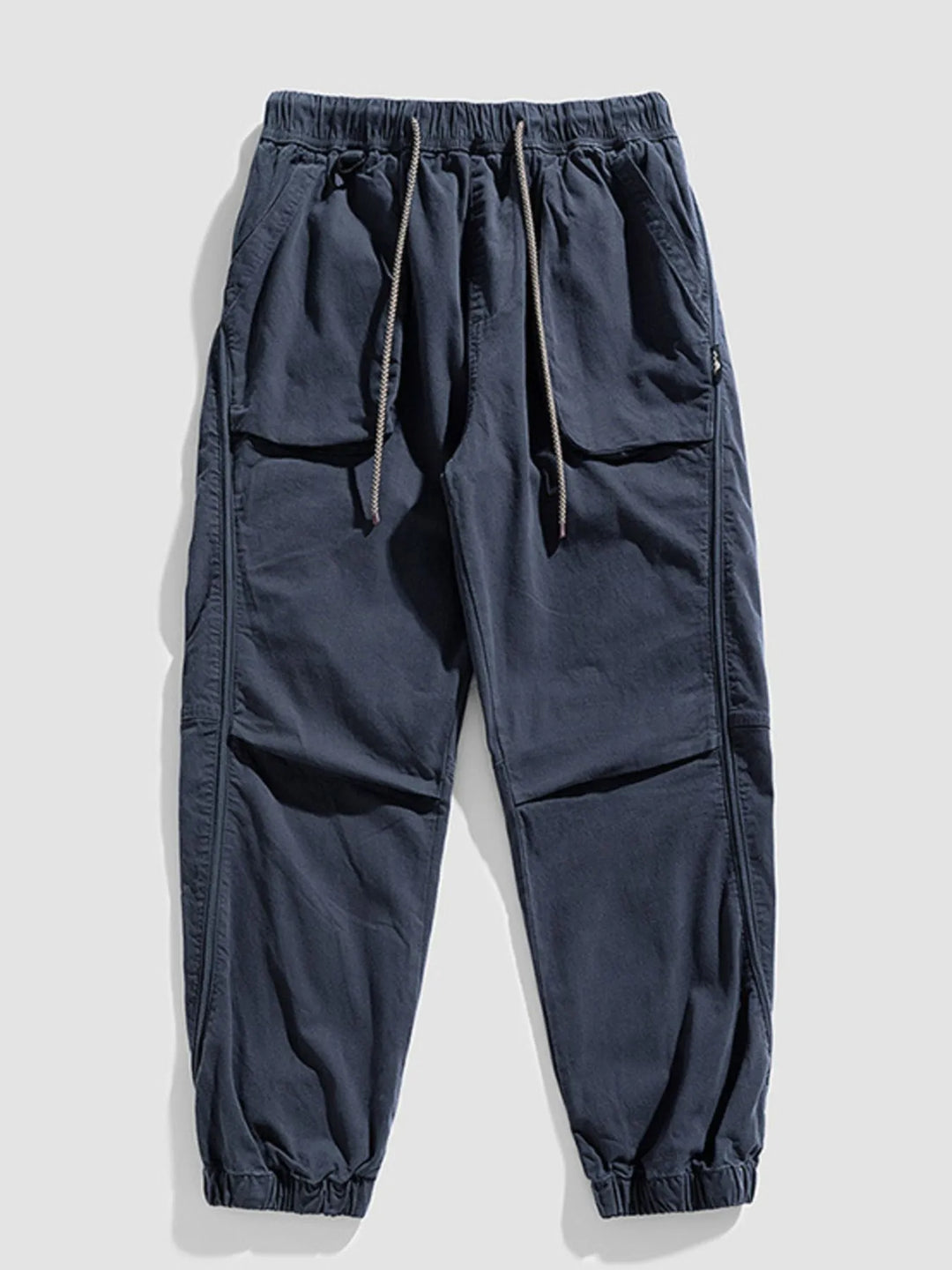 Men's Plus Size Drawstring Wide Leg Pants