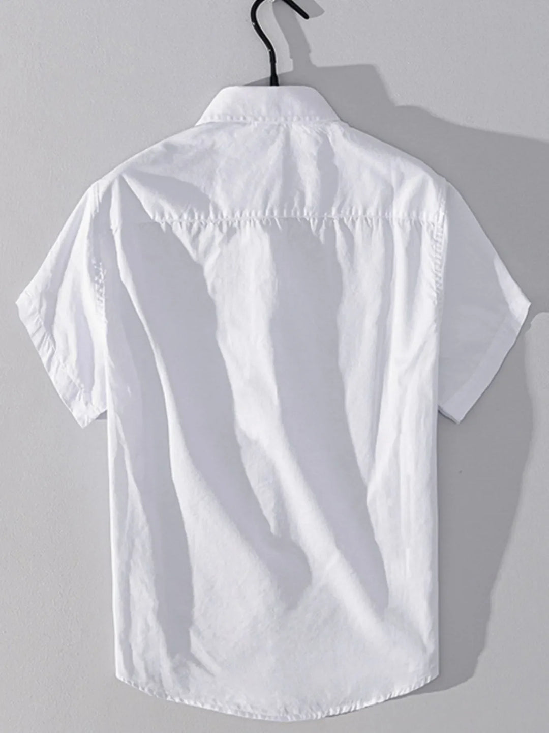 Men's Plus Size Button Up Short Sleeve Shirt