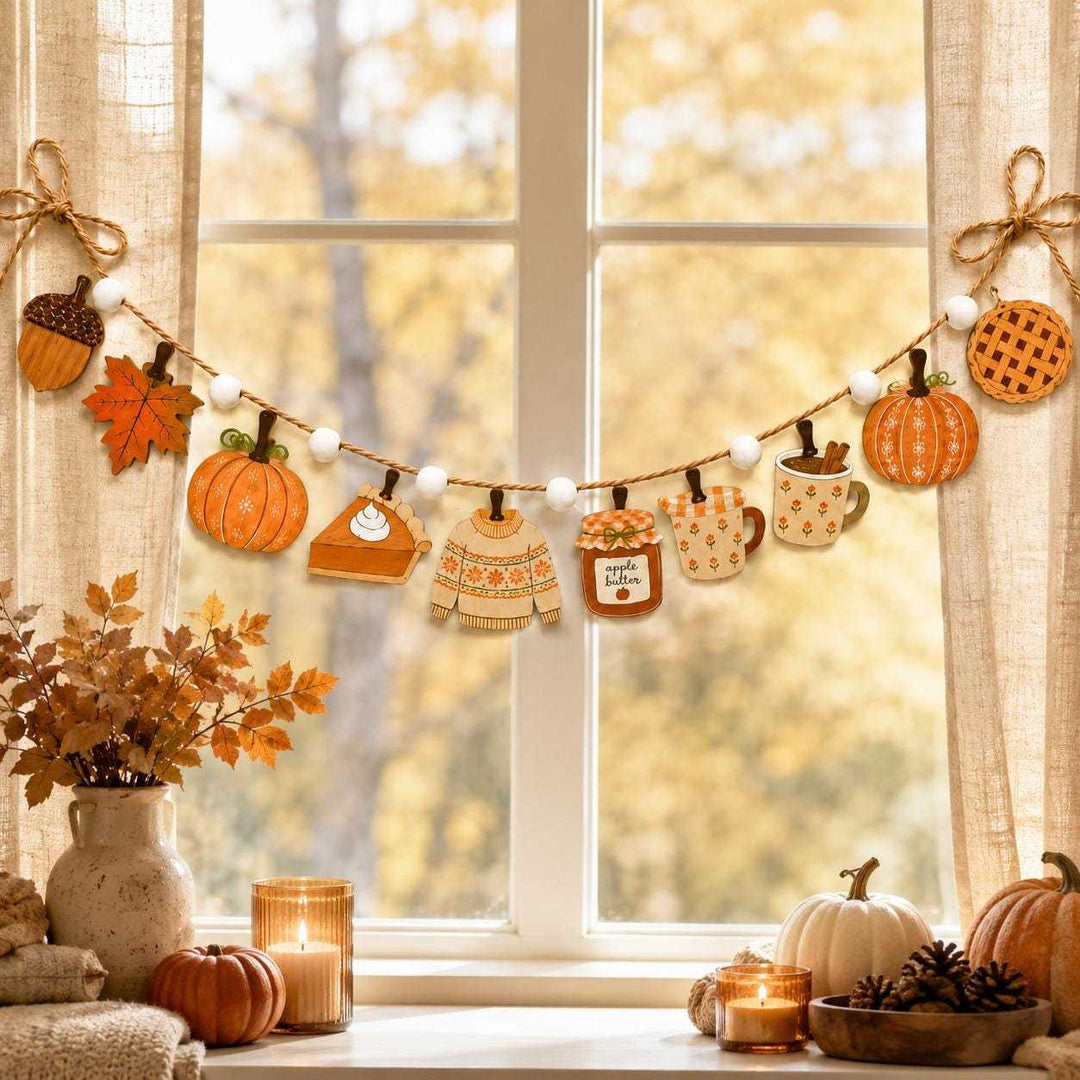 Halloween Pumpkin Cat Hanging Decoration