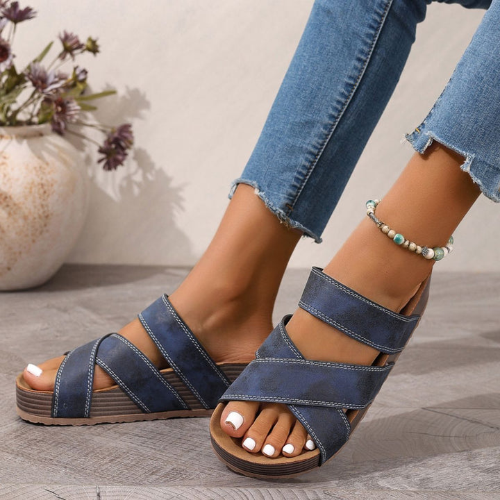 Open Toe Platform Sandals