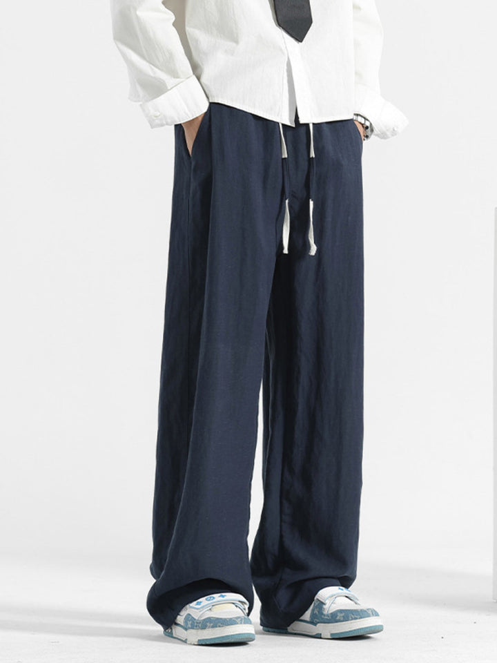 Men's Plus Size Loose Fit Drawstring Pants